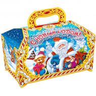 1000 - 1300г. упаковка Сундук   Дед Мороз