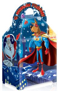 1400 - 1600г. новогодняя упаковка Супергерой