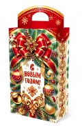1200 - 1300г. новогодняя упаковка Бант