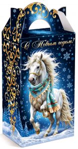 Подарок Белый конь