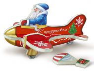 Сувенир Дед Мороз на самолете