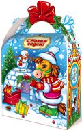 Новогодний подарок 450г, Каникулы (год Лошади) (экстра) + новогодний сувенир в подарок