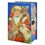 600 - 700г. упаковка Книга деревянная Дед Мороз